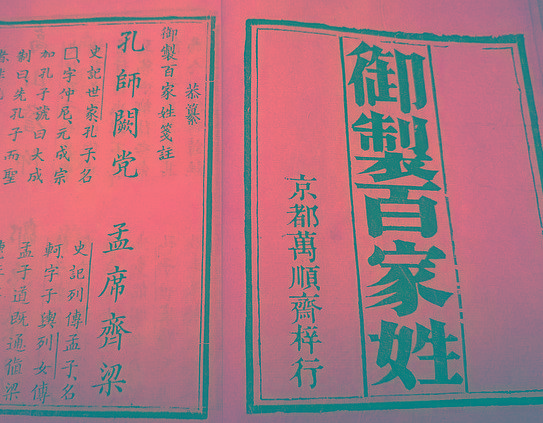 族谱知识