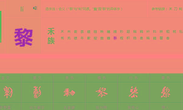 族谱知识