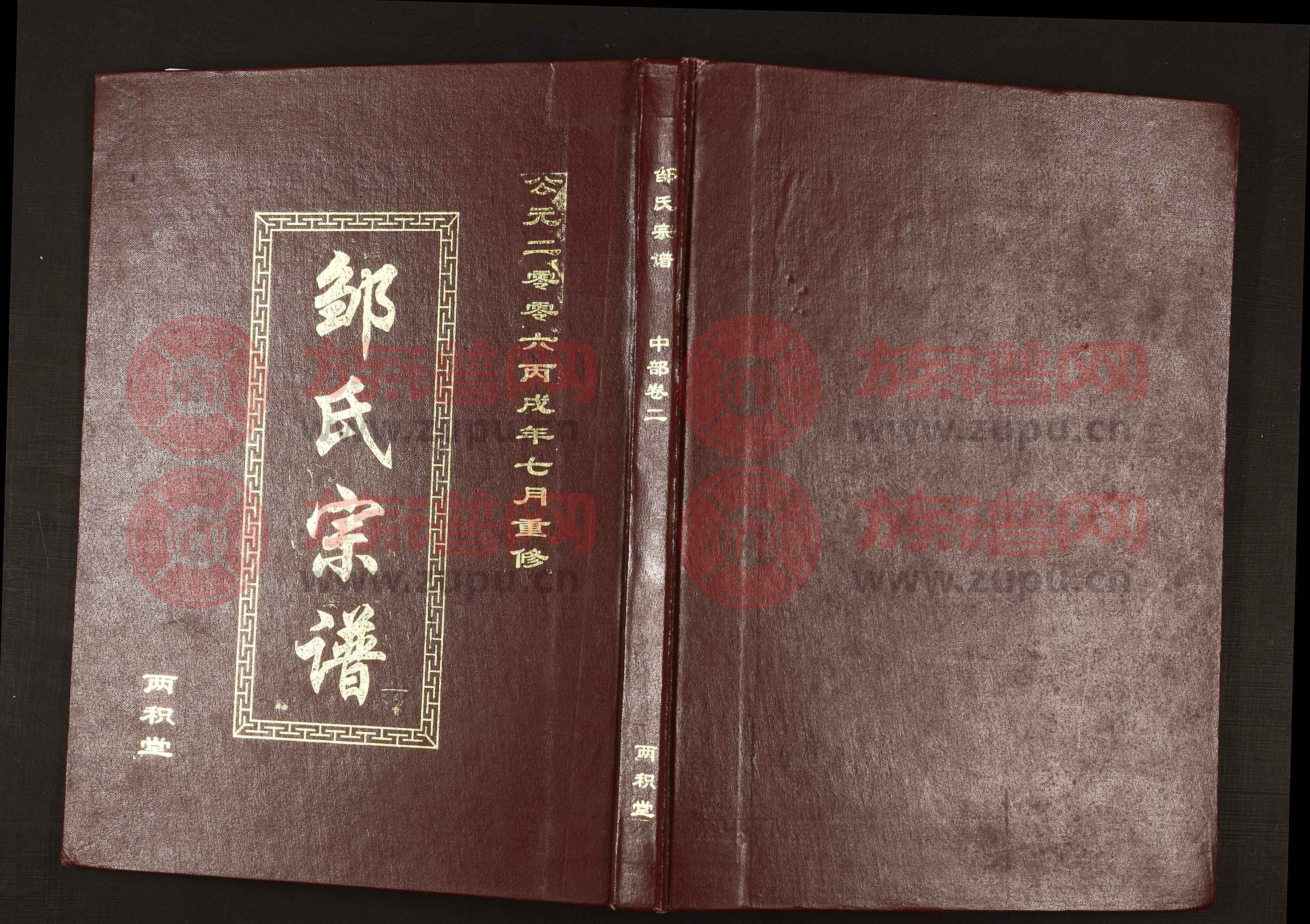 邹氏大成宗谱第5本