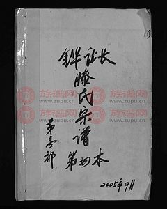 全国滕姓聚居地分布的基本情况