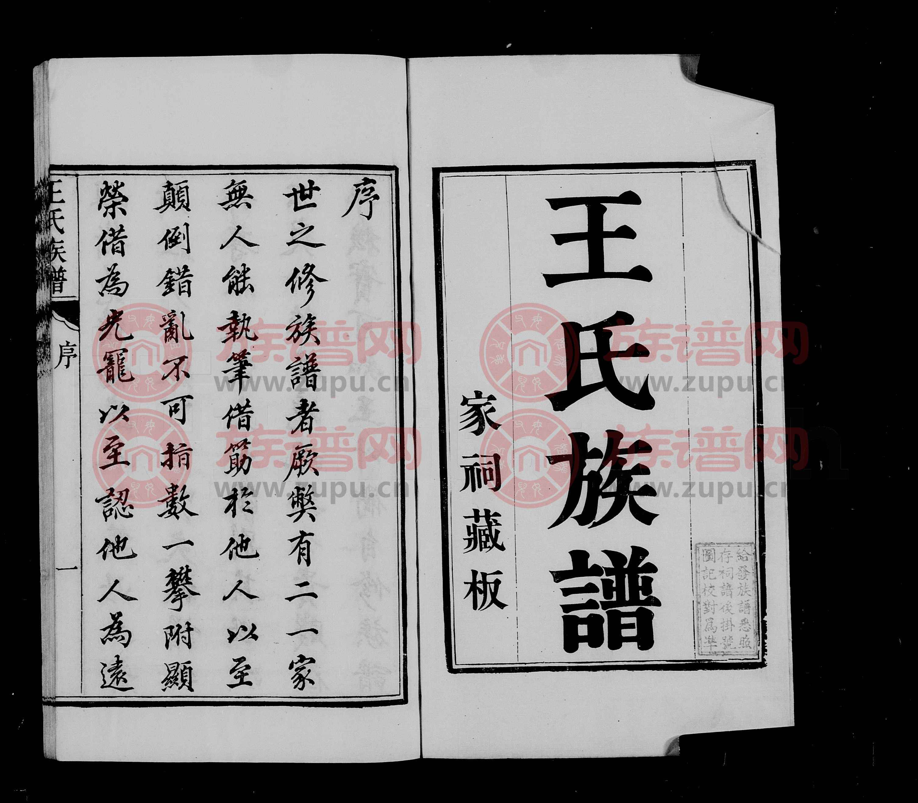 海安王氏族谱 [8卷] - 王氏堂号字辈查阅 - 族谱网