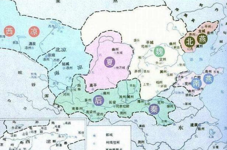 【北燕】北燕(407年-436年)是十六国时期鲜卑化的汉人冯跋建立的政权.