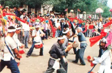 秦陇文化—民间文化—背花鼓