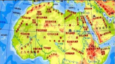 世界最大沙漠的区域分布以及环境。