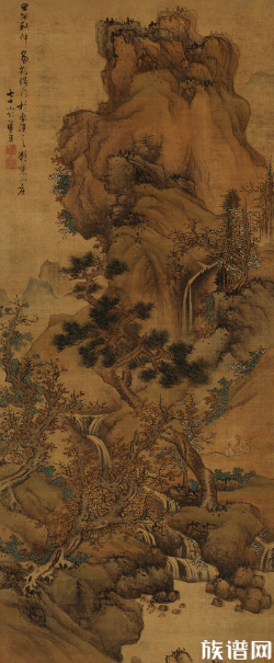 五代后梁有名的山水画家荆浩，他的作品有哪些？