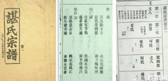 麻城百家姓之谌氏
