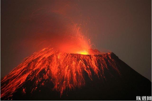 中国古火山图片