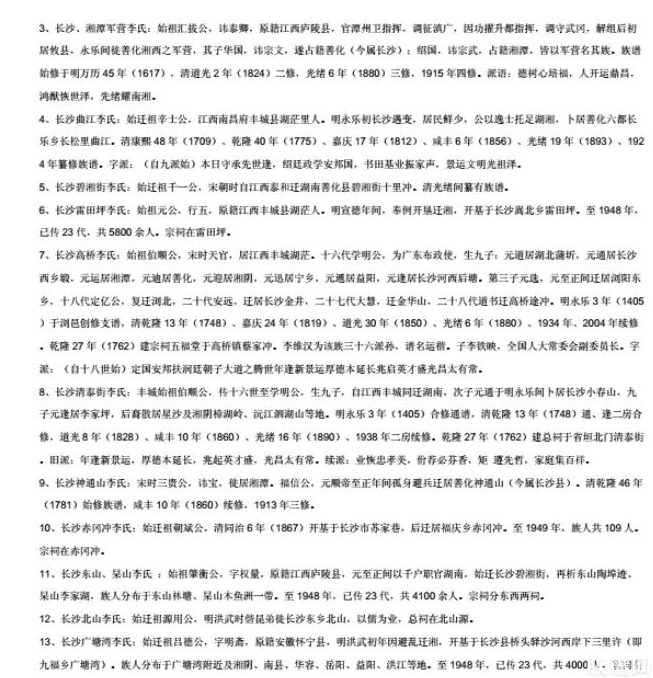 湖南五大姓氏世家,你知道几个?