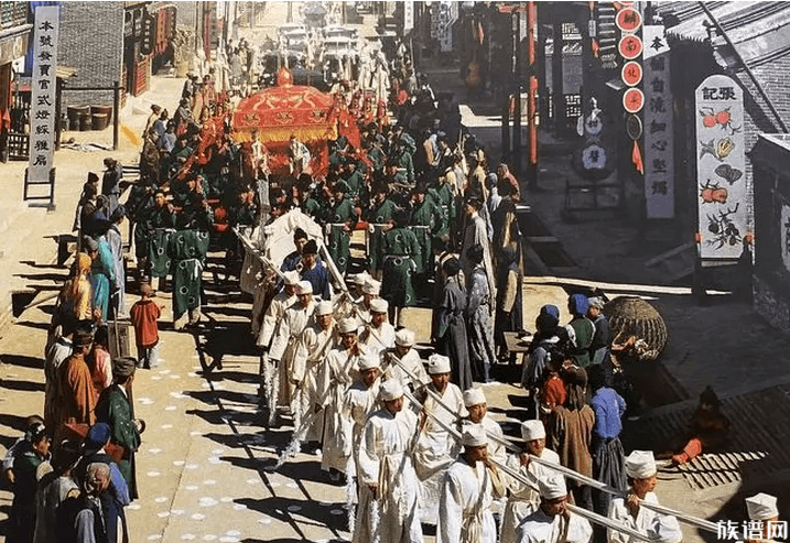 87岁老人去世灵堂飞来“仙鹤”,古代的丧葬流程是什么?