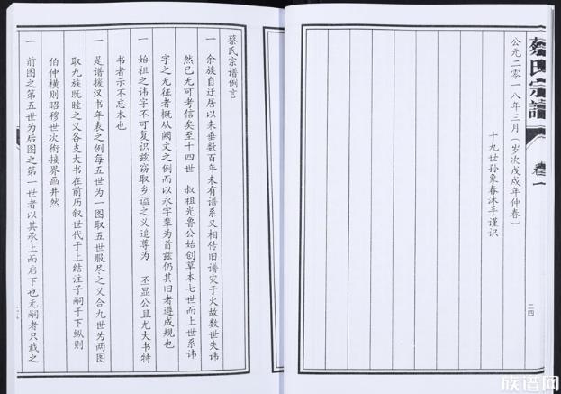 为何家谱中凡例一定要存在?其有何意义?