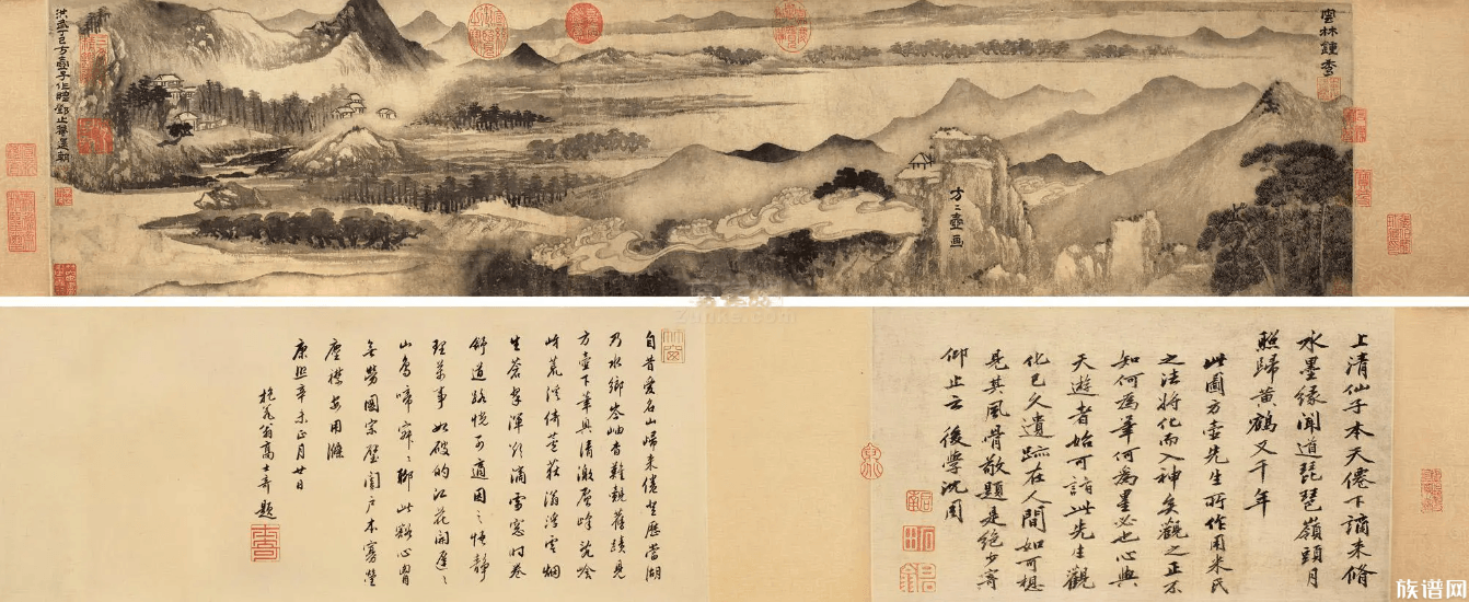 为塞进展柜台北故宫裁切清朝画作,我国的古画为什么可以保存那么久?