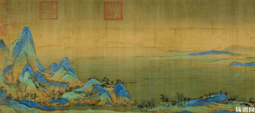 为塞进展柜台北故宫裁切清朝画作,我国的古画为什么可以保存那么久?