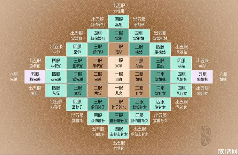 家族中如何区分亲疏关系？表达血缘关系的概念有哪些？