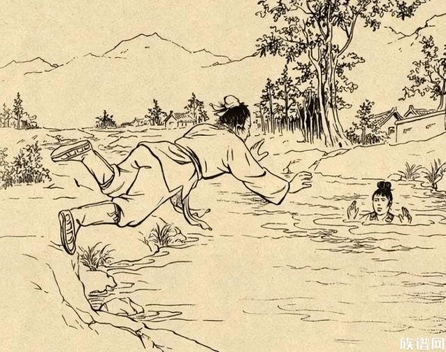 爷爷颤颤巍巍去见孙子最后一面,古代溺水有哪些救治办法?