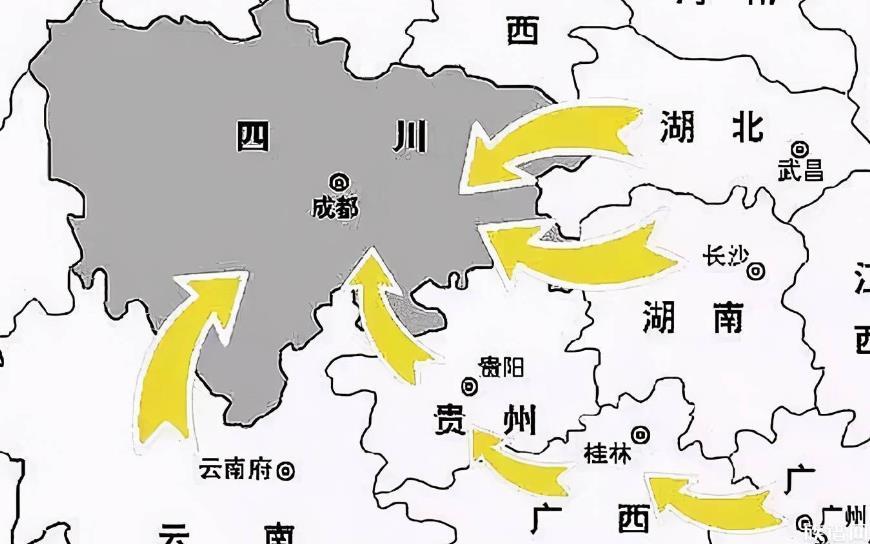 湖广填四川的五大姓氏,你知道是哪几个姓氏吗?