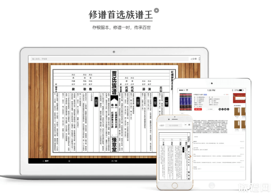 族谱王族谱软件在线修谱工具观察