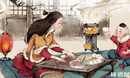 南北方“冬至”习俗:古代美食冬至团与馄饨拜冬