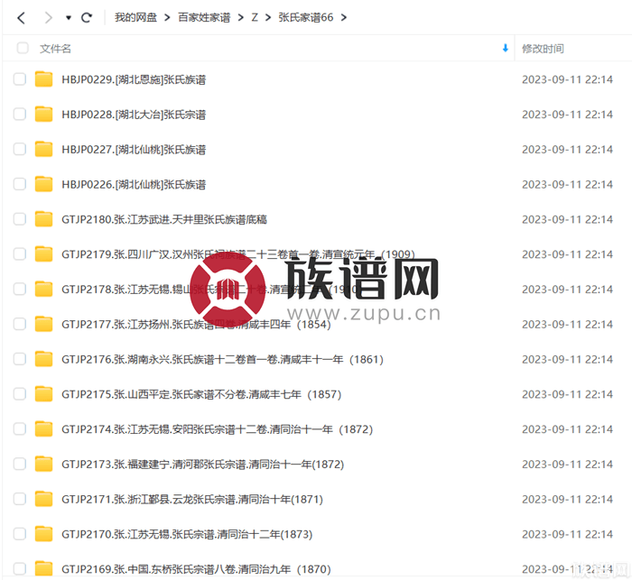 族谱网:38481卷张氏家谱、宗谱电子版PDF网盘资源汇总高清无水印