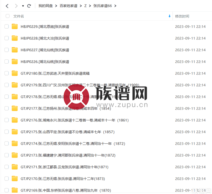 族谱网：38481卷张氏家谱、宗谱电子版PDF网盘资源汇总高清无水印