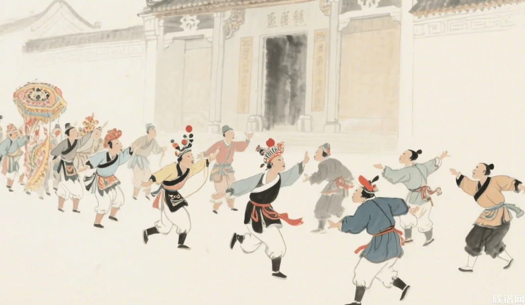 宗祠祭祀中的“祭祖舞蹈”：跨越千年的血脉仪式与文化密码