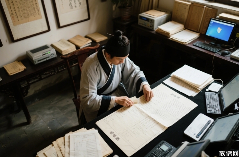 家谱修撰指南：手把手教你如何修编一本完整的家族族谱