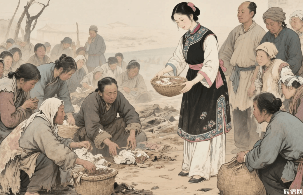族谱女性记载,族谱单开