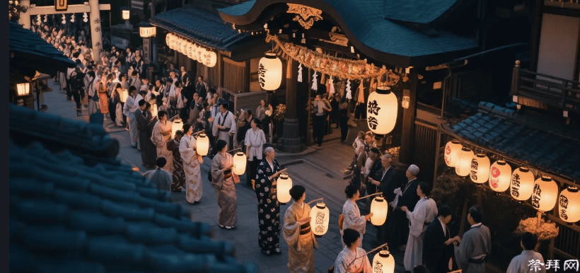 日本盂兰盆节：友人亲历东瀛祭拜仪式黄瓜与火焰