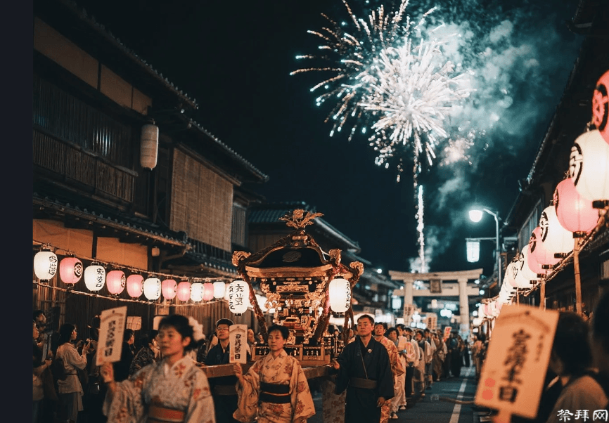 日本盂兰盆节：友人亲历东瀛祭拜仪式黄瓜与火焰