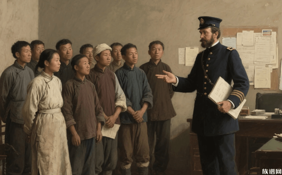 美国华工"纸儿子"现象:伪造族谱应对《排华法案》审查