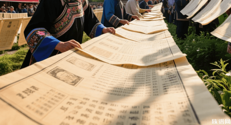 川西"晒谱节"：每年六月六曝晒族谱防虫蛀，兼具家族联谊功能