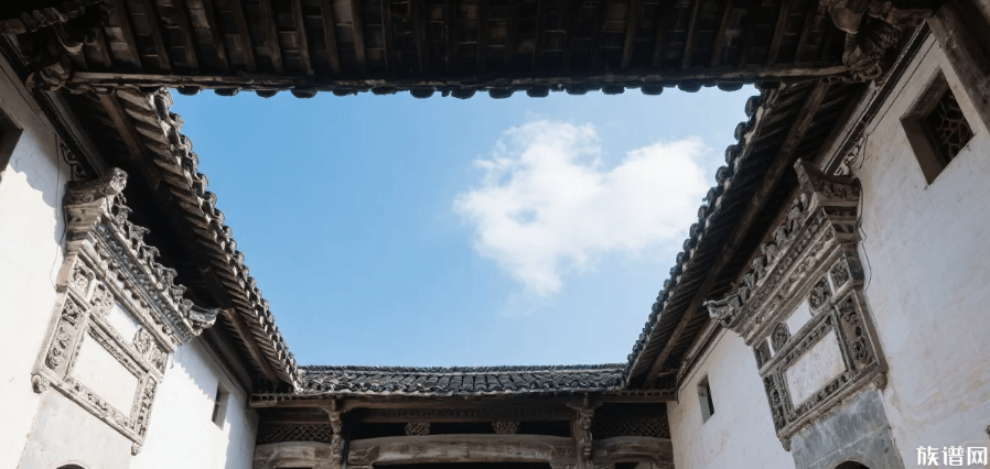 祠堂方位学：徽州建筑中"祖堂-天井-照壁"的光影控制体系