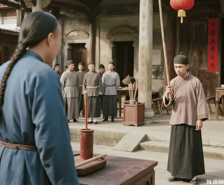 家族族规刑罚：沉塘与枷刑，桐城张氏族规下的血色家法