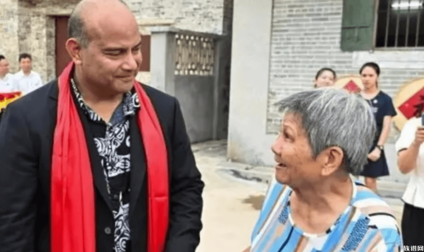 “天堂岛”总统近日岭南寻根:族谱之上,赫然见到自己名