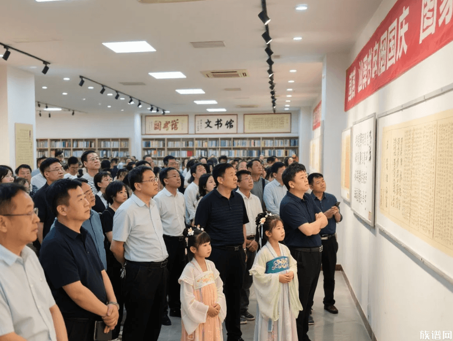 10月1日潍坊第二届家谱文化展启幕，安丘图书馆邀您寻根