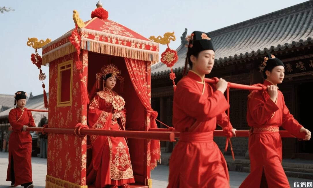 宗谱,配、娶、继配、聘