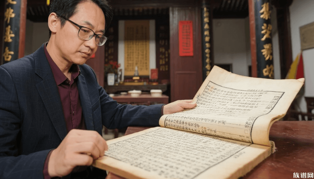 修谱四大岗位“分工密码”：外联、采访、资料整理、财务