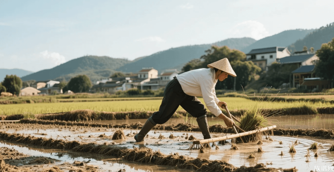 福建莆田地区在田头祭水神，祈求农作物平安