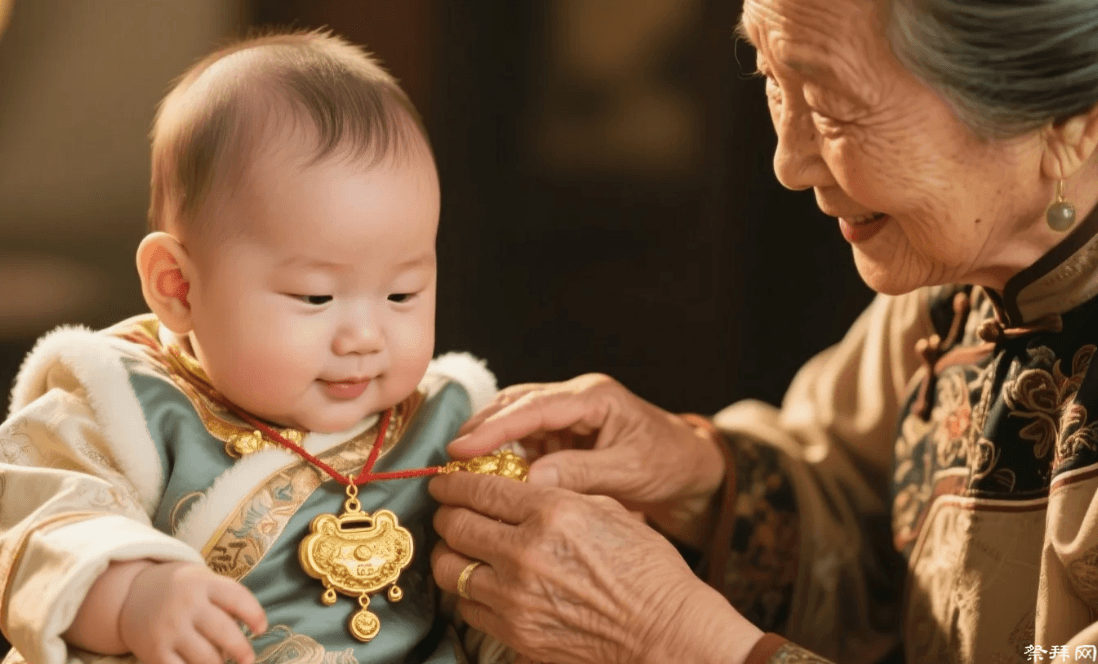 新生儿百日礼：古今习俗有什么不一样？藏在细节里中国仪式感