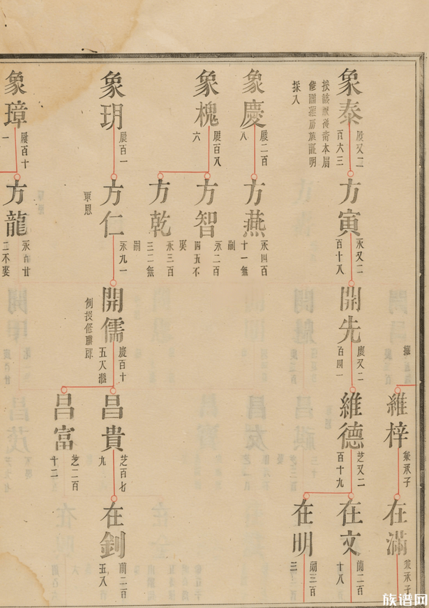 族谱,北方,南方