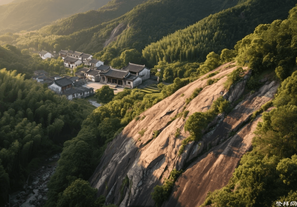 墓葬选址为什么要山势要“玄武垂头”？四明山藏着风水里得智慧