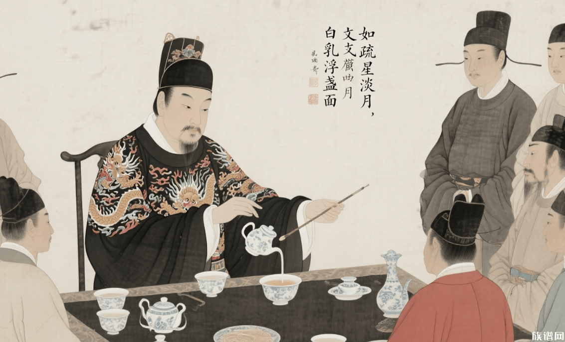 宋式点茶：比日本抹茶早千年的 "茶汤魔术"，皇帝亲自著书立说