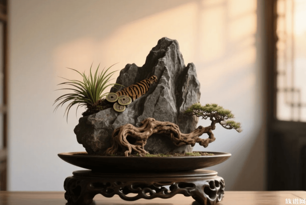 古代文人案头：除了笔墨纸砚，他们的书房里还摆着哪些奇怪的石头、根雕和菖蒲？