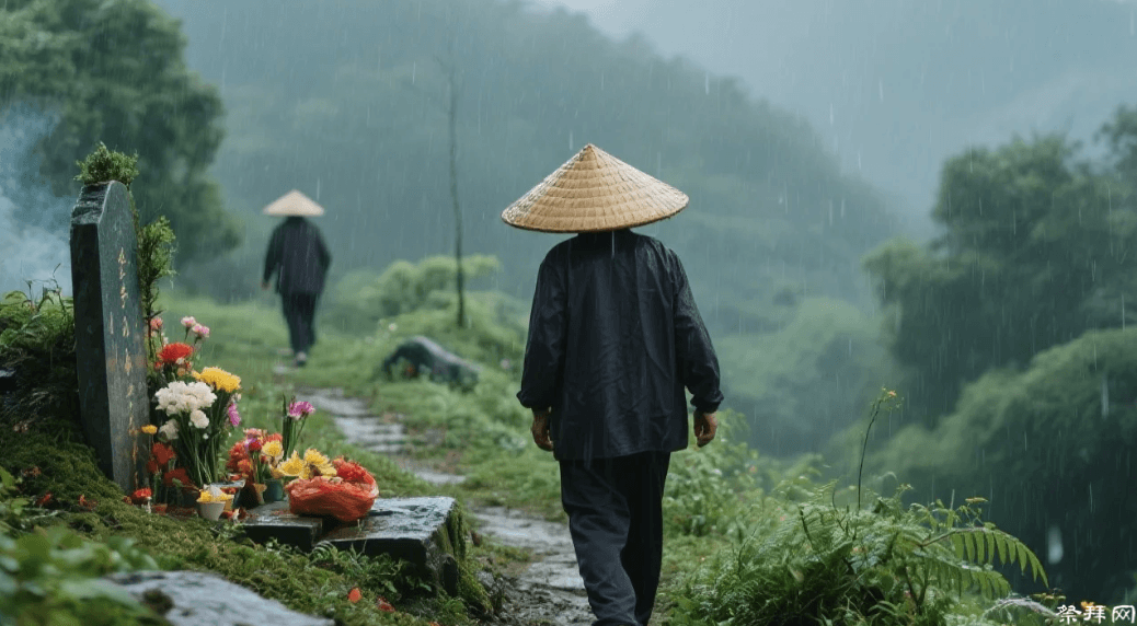 清明挂青：南方特有的祭祖习俗