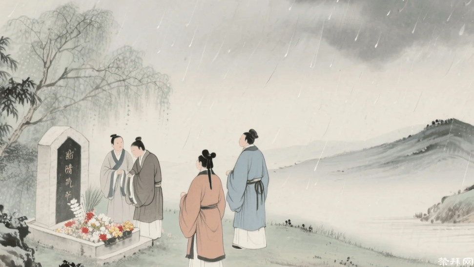 “坟前不说话，回家慢慢讲”扫墓时有人痛哭、有人沉默