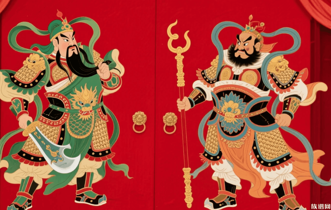 门神不只有秦琼敬德？这些守门大神你肯定没全见过