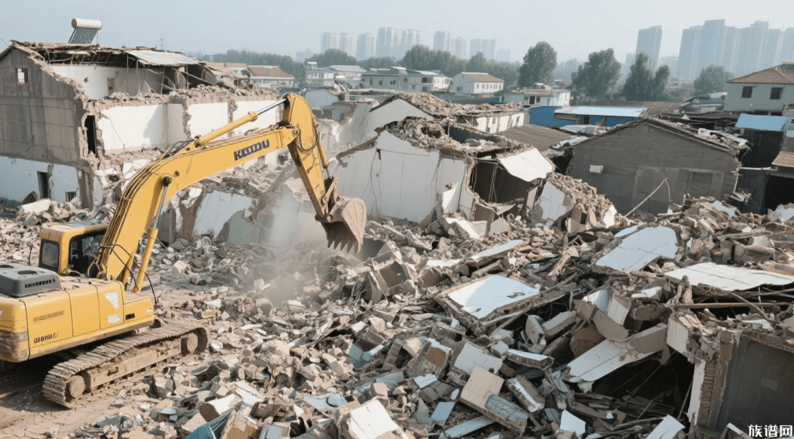 祖坟与地产开发：推土机逼近祖坟被毁、索赔百万