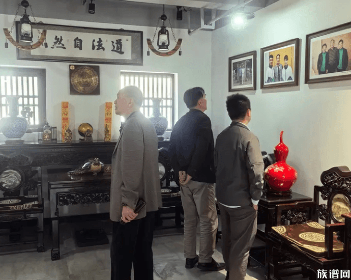 族谱网随行家谱文化研究会去余姚开展家谱征集走访