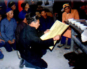 傩文化—傩俗崇拜—广西仫佬族的“依饭节”