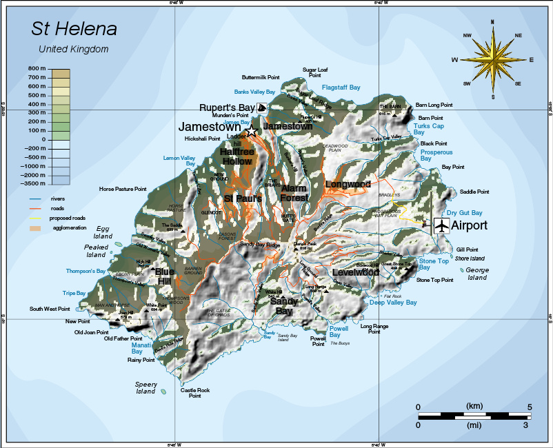 圣赫勒拿岛人口图片