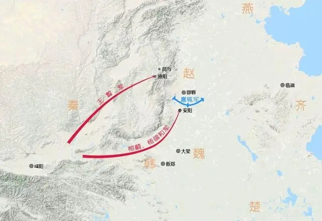 18张地图,还原秦始皇攻灭六国的整个过程